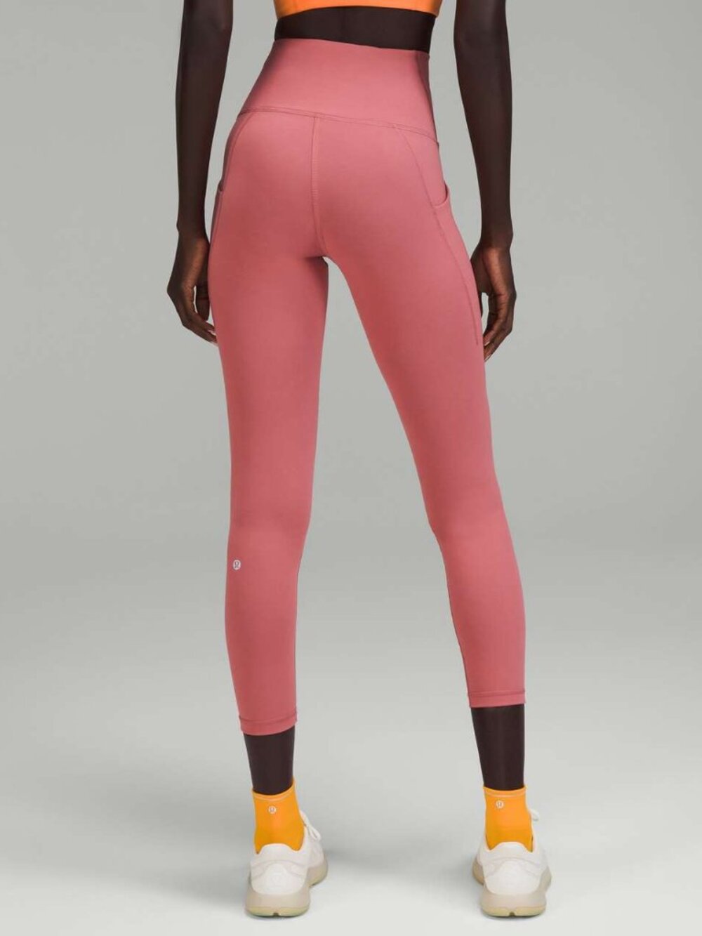 Lululemon Wunder Train High-Rise Tight with Pockets 25" Brier Rose size 2